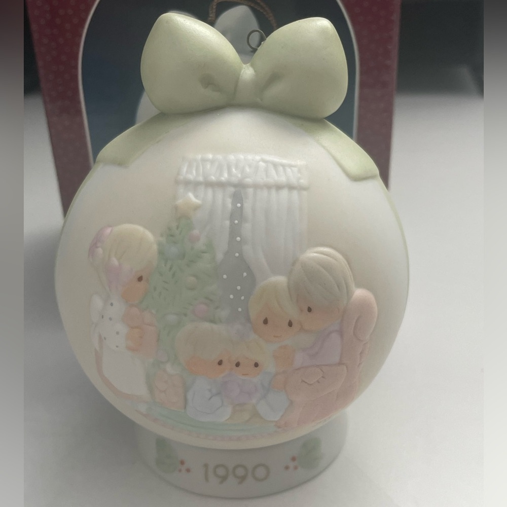 Precious moments Christmas ornament